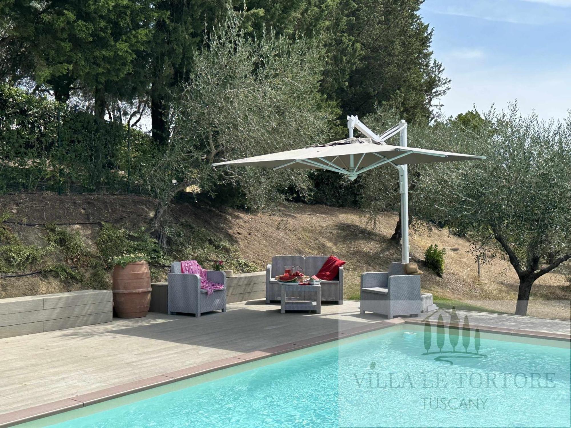 Villa Le Tortore Privata Lusso Piscina Tennis Relax Chianti Toscana *